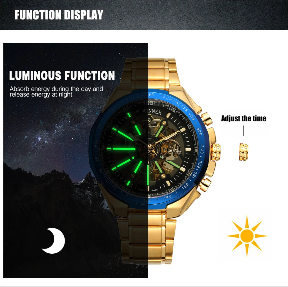 2026 Winner Official Automatic Mechanical Watch – Luxury Meets Power & Precision