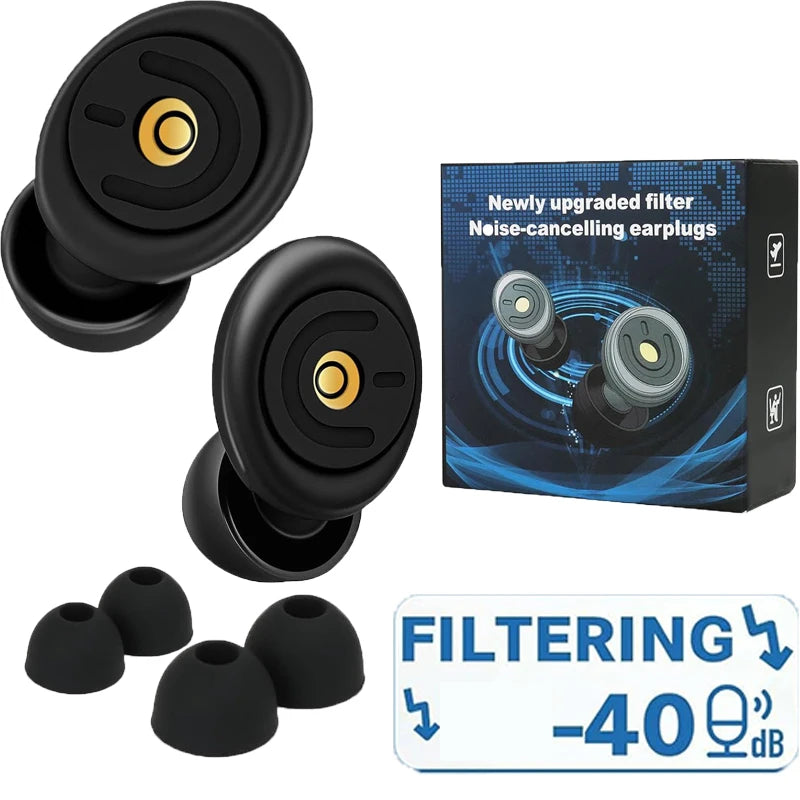 Ear Plugs for Noise Reduction Ear Protection Reusable Silicone Ear Plugs Swimming Ear Plug Sleeping