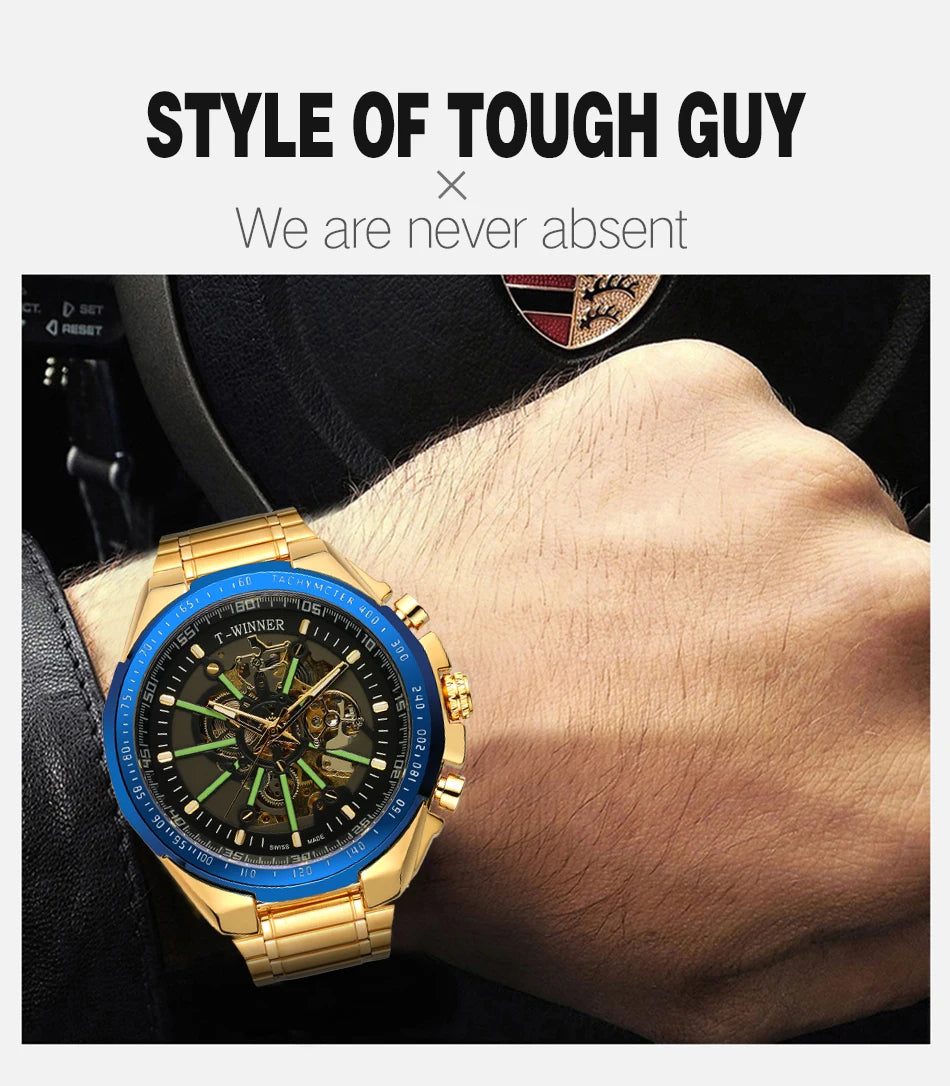 2026 Winner Official Automatic Mechanical Watch – Luxury Meets Power & Precision