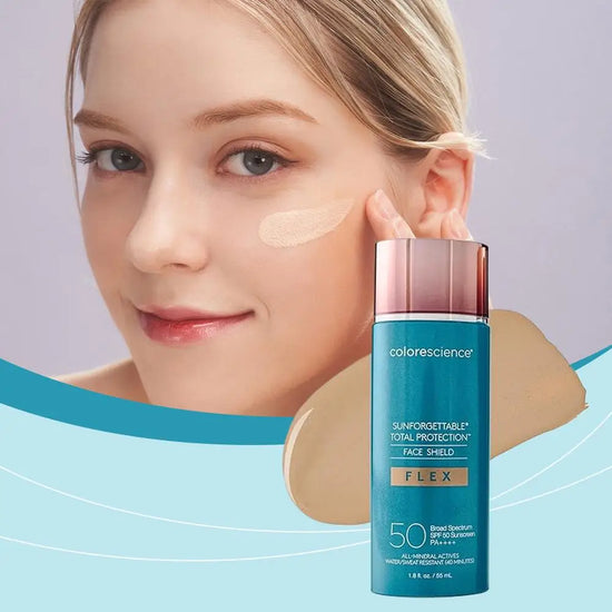 Tinted Self Tan Lotion SPF 50 Natural Sun Kissed Glow Even Skin Tone Lightweight Non Irritating 55ml